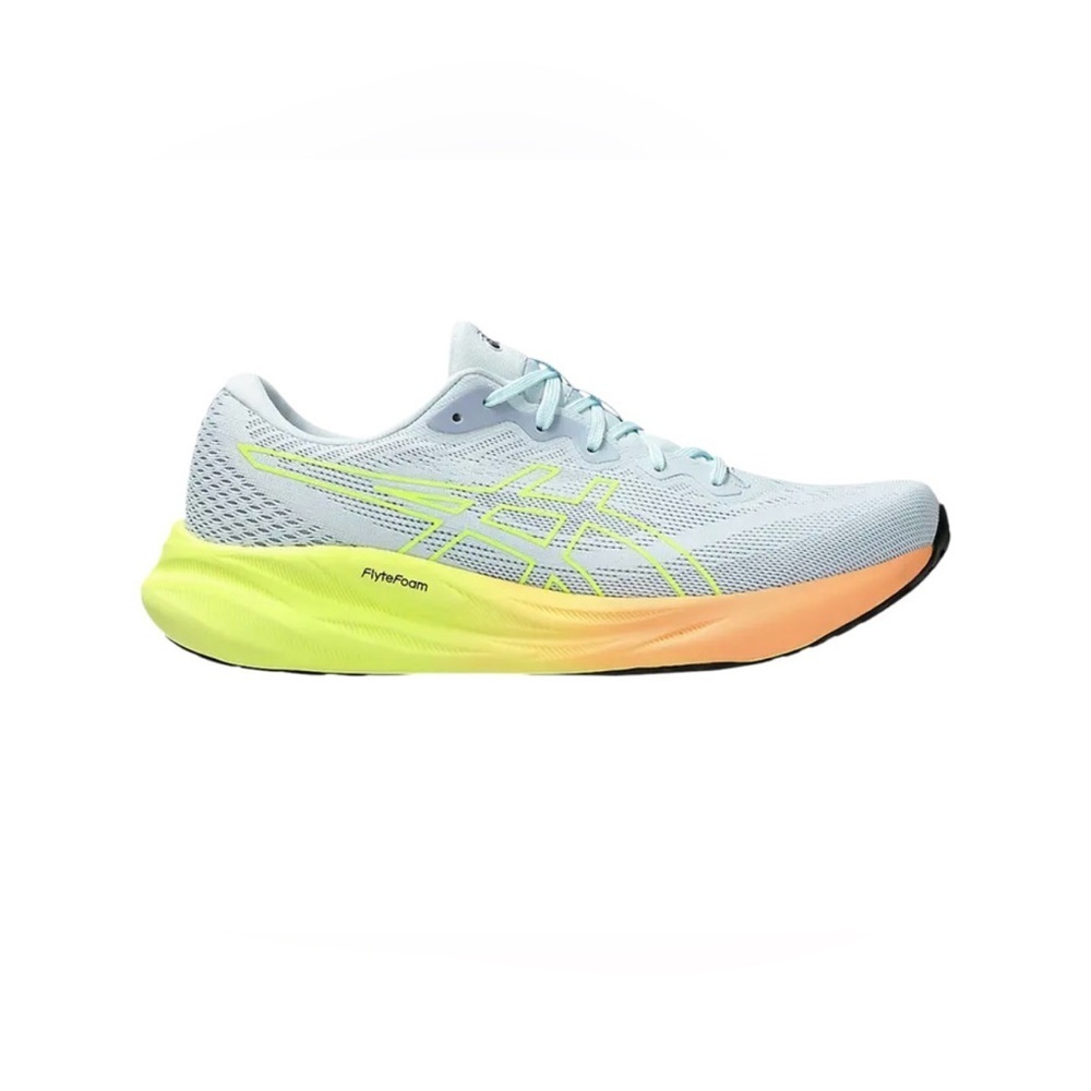 ASICS Women's Gel-Plus Paris Athletic Shoes - Cool Grey And Safety Yellow
